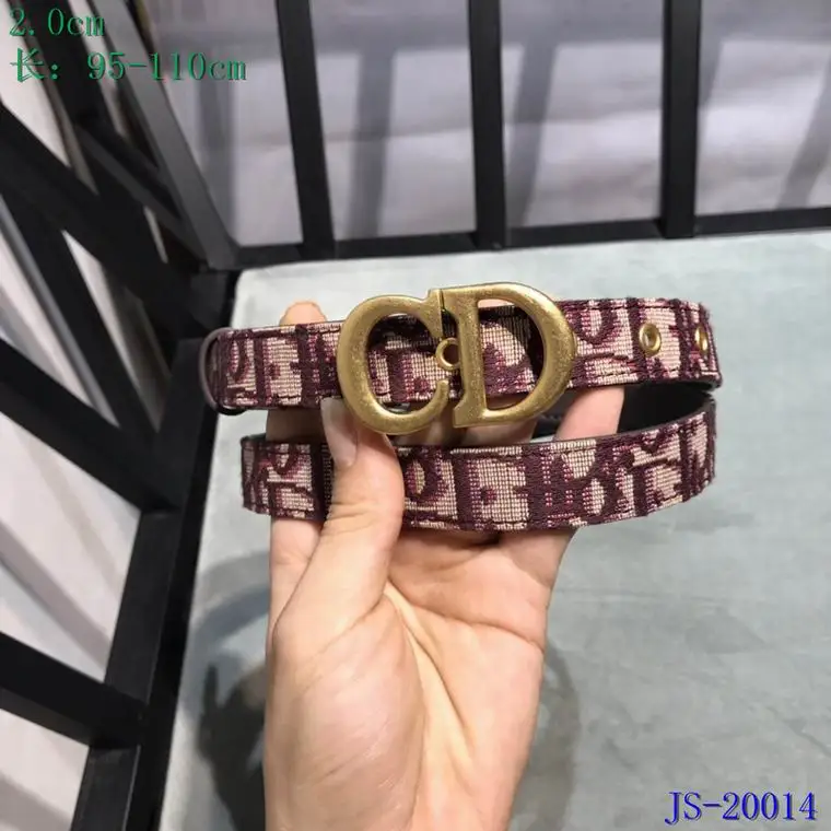 Dior Belt 20mmX95-110cm 8L09